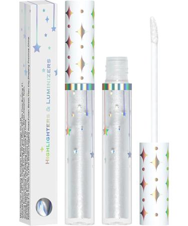 Liquid Highlighter | Highlight Beauty Wand Water-resistant Natural Glossy Finish Lightweight Lasting Illuminator Makeup for Face 01# 1 count (Pack of 1) - Buy Online on GoSupps.com