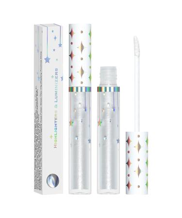 lyanny lyanny Liquid Complexion Illuminator Shimmering Cream Illuminator Liquid Brightener Water Resistant Glossy Finish for Face and Body