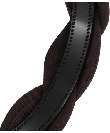 VOCOSTE Braided Headbands Hairhoop Weaving Shape Accessories Coffee Color - Buy Online on GoSupps.com