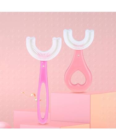 Buy All-Round Blue U-Shaped Toothbrushes for Kids | Silicone Bristles for Gentle Gum Massage | International Shipping Available - Buy Online on GoSupps.com