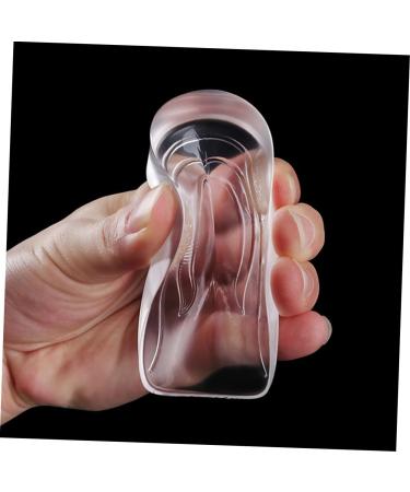 NOLITOY Gel Shoe Inserts - 9 Pairs Breathable Silicone Comfort Insoles for Heel Lift & Cushioning - Invisible Clear Insoles for All Shoes - Buy Online on GoSupps.com