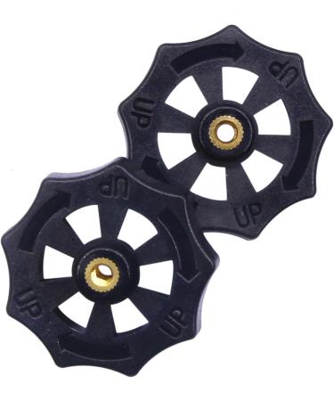 Oyrcvweuy 10pieces Knurled Copper Nuts Heat Bed Platform Leveling Parts for 3D Printer Platform Screw Calibration Leveling Nut - Buy Online on GoSupps.com