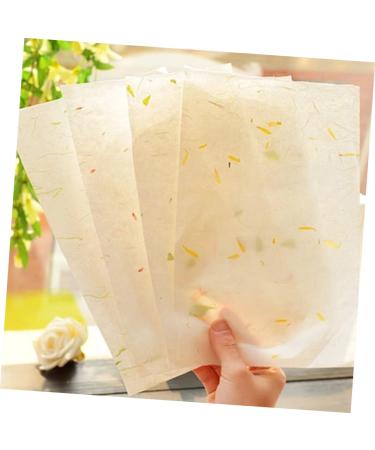 COHEALI 120 Sheets Black Drawing Paper Black Ink Tissue Washi Paper Handmade Paper Art Paper Writing Brush - Buy Online on GoSupps.com