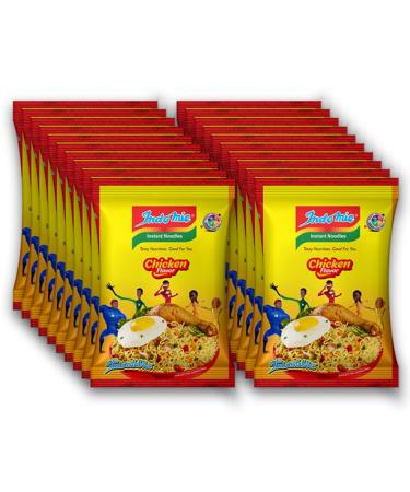 Indomie Instant Noodles Chicken Flavour (NIGERIAN) 70g (Pack of 20)