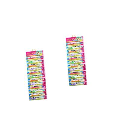 ULTECHNOVO Whitening Toothbrush 24pcs toothbrush soft fur cleaning brush toddler sensitive toothbrush