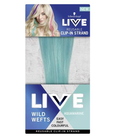 Schwarzkopf Live New Wild Wefts Turquoise Aquamarine 1 piece (1 pack)