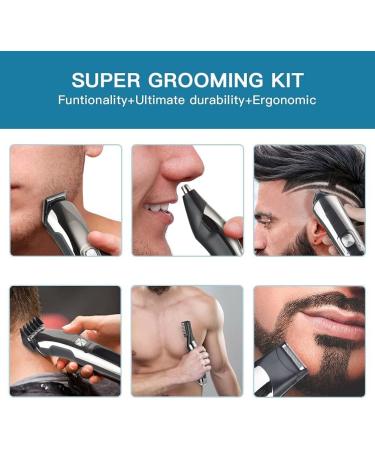 Pro Hair Clipper Professional Barber Haircut for Men and Women Electric Hair Cutting Trimmer Cordless Rechargeable with Led Display - Buy Online on GoSupps.com