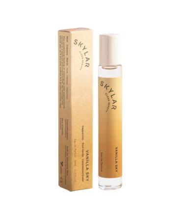 Skylar Vanilla Sky Eau de Parfum -Hypoallergenic & Clean Perfume for Women & Men Vegan & Safe for Sensitive Skin-Notes of Cappuccino Vanilla & Caramelized Cedar - 10mL /0.33 Fl oz