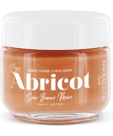 Innovatouch Apricot Face Cream 50ml Instant Healthy Glow Treatment Long-Lasting Hydration and Radiance Enriched with Lupin Peptides and Apricot Kernel Oil Luminous Complexion and Improved Skin Appearance - Buy Online on GoSupps.com