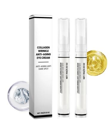 Instant Temporary Eye Tightener Cream: Collagen Wrinkle Anti-Aging Eye Cream Instant Lift Plus Poche Yeux Instant Lift+ Reduces Under Eye Bags Dark Circles & Puffiness Rapid Eye Firming 15g (2)