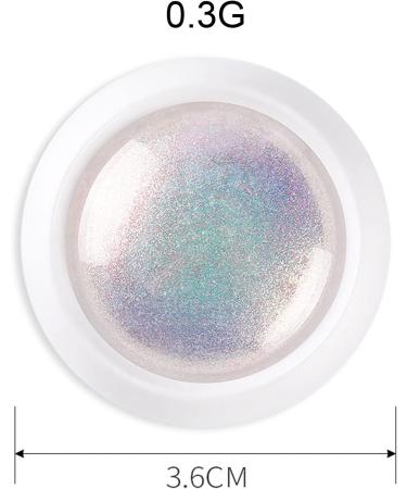 LANTRO JS Chrome Nail Powder Nail Glitter Powder Magic Mirror Neon Effect Powder Shiny Pearl Nail Glitter Nail Art Decorations for Home DIY Nail Art Deco - Buy Online on GoSupps.com