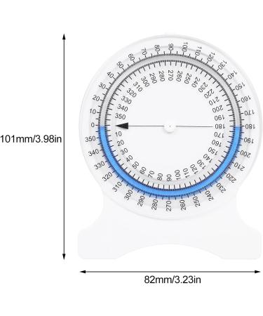 Buy Therapy Inclinometer | ROM of Motion Angle Finder for Joint Mobility - Accurate Measuring Instrument for PT Professionals - Buy Online on GoSupps.com