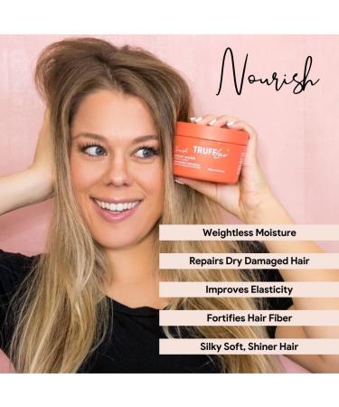 TruffLuv Nourish Collection Argan & Black Truffle Hair Mask - Revitalizing & Restoring - Paraben & Sulfate Free - 8.45 Fl Oz - Buy Online on GoSupps.com