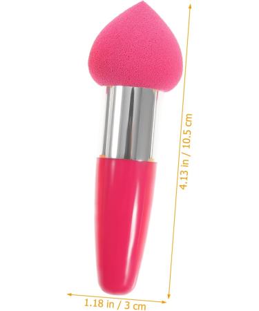 Beavorty 3PC Mushroom facial foundation sponges Lollipop Sponge Foundation sponge with handle brush Makeup sponge Concealer sponge on stick makeup pointy travel paint medium As Shown - Buy Online on GoSupps.com