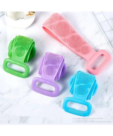 Bath Sponge 70cm Body Sponge Silicone Brush Bath Towel Shower Gel Bath Cleansing Brush Cleansing Brush Sponges Bath (Color : Pink) - Buy Online on GoSupps.com