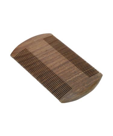 Double Sided Lice Comb Wide Fine Teeth Remove Louse Prevent Static Wooden Beard Mustache Comb for hair lice treatment