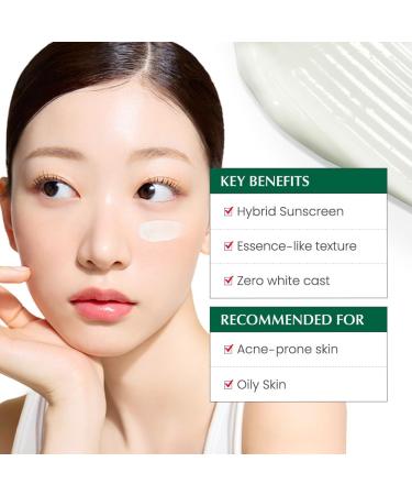 Dr. G R.E.D. Blemish Soothing Up Moisture Sunscreen - Korean Sunscreen with No White Cast - Broad Spectrum SPF for Sensitive Skin - Non-Greasy - With Hyaluronic & Azelaic Acid - 1.69 fl oz - Buy Online on GoSupps.com