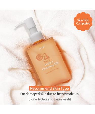 ETUDE Real Art Cleansing Oil Perfect 185ml | Gel serum type makeup remover for deep cleansing and pore care - Perfect_21AD - Buy Online on GoSupps.com