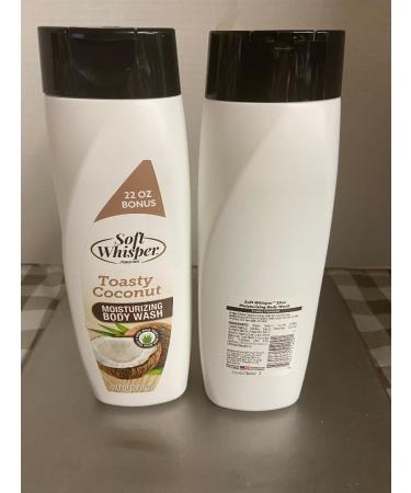 Soft Whisper Toasty Coconut Body Wash (2 EA 22 Oz)