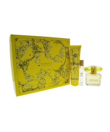 Versace Yellow Diamond 3count 8.33 Ounce (Pack of 1)