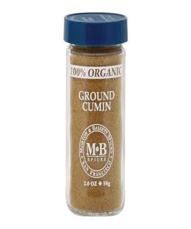 Morton & Bassett, Ground Cumin, Organic, 2 Oz