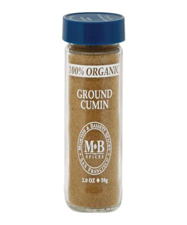 Morton & Bassett, Ground Cumin, Organic, 2 Oz - Buy Online on GoSupps.com