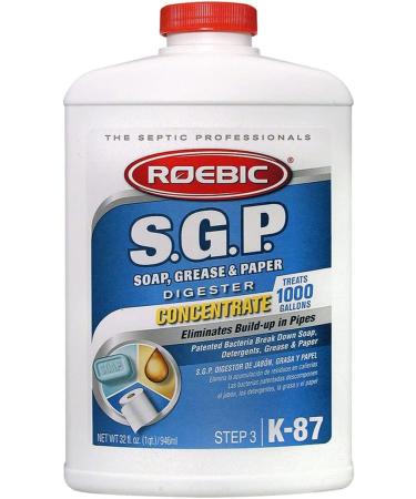 Roebic SMP-1000-PAK-1 Septic System Maintenance Kit - 4 Quarts (1 Pack) - Buy Online on GoSupps.com