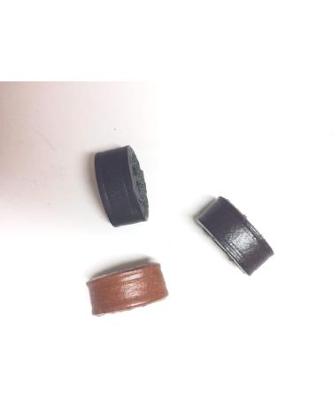 Buy GS-Sports 4 Leather Loops for Bulky Strap Pulp - Premium Sliding Shocking in Black Dark Brown Light Brown & Medium Brown - Perfect for Riding Straps - International Shipping Available - Buy Online on GoSupps.com