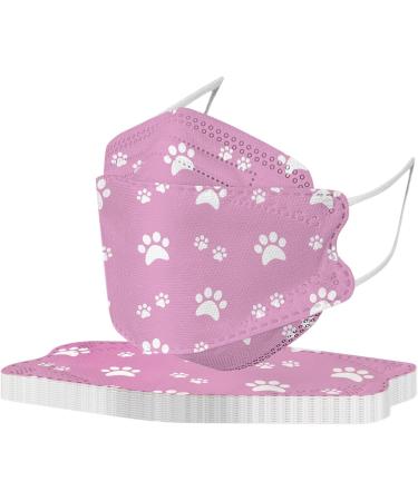 Gigimountain 50 Pack Children's 4-Layer Disposable Face Masks with Cartoon Motifs - Breathable Mouth-Nose Protection 3D Design Bandana Neck Scarf - Buy Online on GoSupps.com