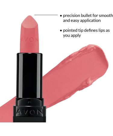 Avon Avon Pink Passion Ultra Matte Lipstick with Vitamin E Avocado Oil and Sesame Oil for comfortable coverage that won't wrinkle crack or dry - Buy Online on GoSupps.com