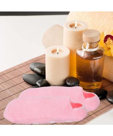 LALAFINA Essential Oil 3 Pairs Moisturizing Socks Gel Spa Socks Foot Care Heel Socks for Dry Cracked Feet Cracked Heel Repair Essential Oils - Buy Online on GoSupps.com