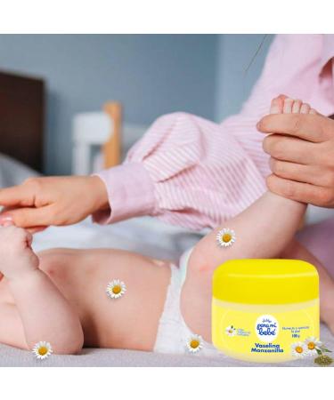 La Vaselina de Manzanilla para Beb s - Enriquecida con Extracto Natural de Manzanilla - 100g | Env o Internacional disponible - Buy Online on GoSupps.com