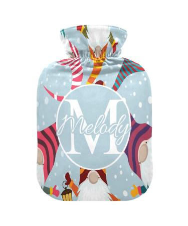 Individual Christmas heat bottle with reference personalized hot water bottles for pain relief individual hot water pocket heat pack for warm and cold compress 1 l