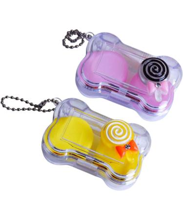 Gatuida Contact Lens Container Case - 10-Compartment Linsen Holder with Mirror | Durable Plastic Storage Tool for Easy Contact Removal - Buy Online on GoSupps.com