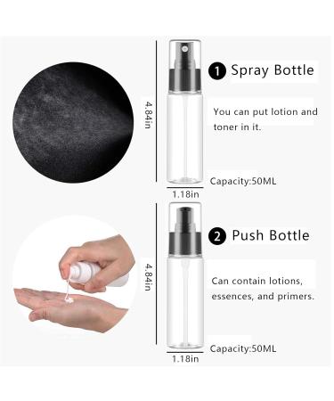 Travel Essentials: 8-Piece Travel Size Toiletries Set & Bottles for Flying - Organize Shampoo Lotion Face Cream & More - Buy Online on GoSupps.com
