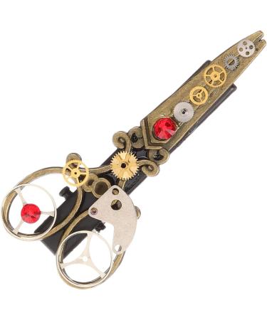 Beaupretty Steampunk Hair Clip Gear Scissor Hair Clip Decorative Hair Clip Punk Hair Clip Gothic Vintage Hair Clip Retro Barrette Lolita Hair Clip - Buy Online on GoSupps.com