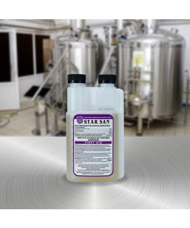 Five Star Star San 16oz Brew Sanitizer - Acid Anionic Formula for High Foaming Action - Buy Online on GoSupps.com