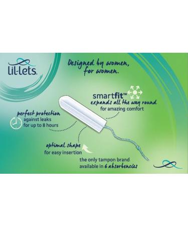 Lil-Lets 10 Smartfit Super Plus Tampons - Ultra Comfort & Protection | Shop Internationally - Buy Online on GoSupps.com