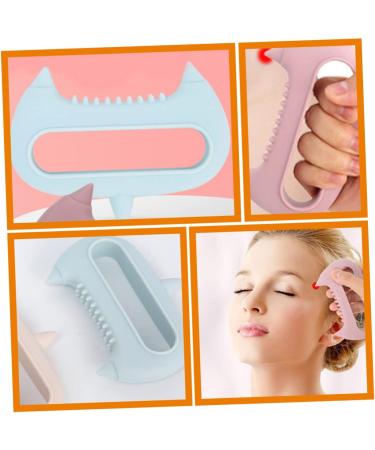 Buy TOVINANNA FAICH WASER - 4-Piece Silicone Acupuncture Massage Tool Set | Portable Hand & Head Massager | Ideal for Relaxation & Wellness | International Shipping Available - Buy Online on GoSupps.com