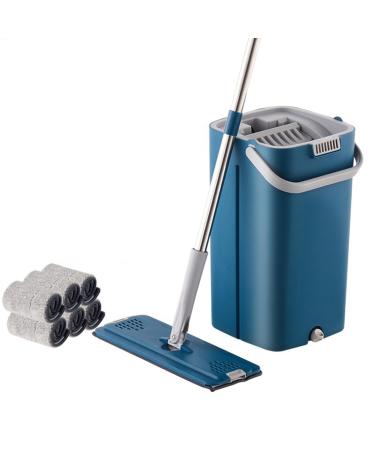 Mop Hand Washable Absorbent Household Floor Cleaning Wet and Dry Use Commercial Dust Removal Office Hotel Reusable to pursue happiness