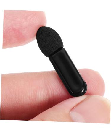 Outanaya 100pcs Mini Eyeshadow Swab Lipstick Brush Applicator Eyelash Spoolie Lip Balm Brush Plastic Black - Buy Online on GoSupps.com