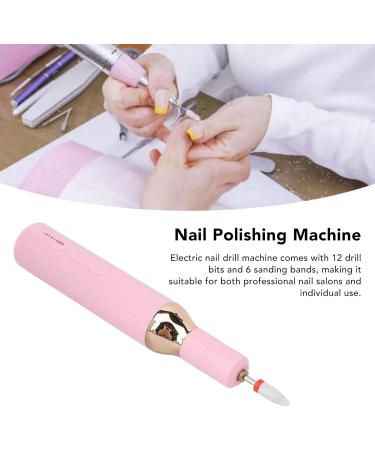 Electric Nail Drill Nail Polishers Dual Type-C Rechargeable Portable Rechargeable Nail Polishers Pen Type Electric Nail Grinder for Nail Salon Home Travel - Buy Online on GoSupps.com