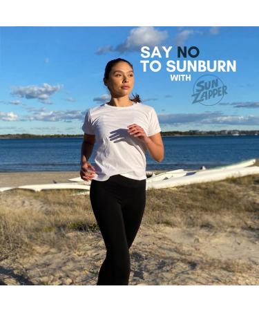 Sun Zapper Sunscreen Cream SPF 50+ Clear Zinc Lotion 100ml - Best Protection for All Skin Types | International Shipping - Buy Online on GoSupps.com