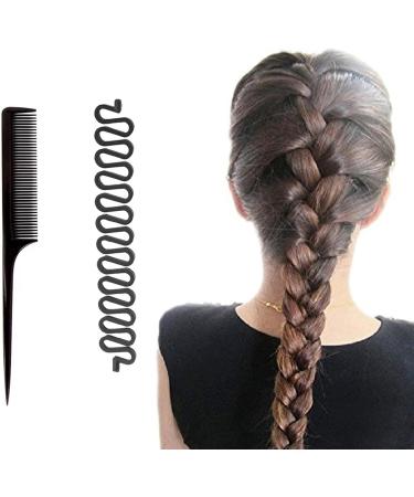 Topsy Tail Hair Tool Set - 6pcs Hair Looping & Braiding Kit for Fast Styling- Perfect for Straight, Curly Hair & Wedding Hairstyles - Buy Online on GoSupps.com