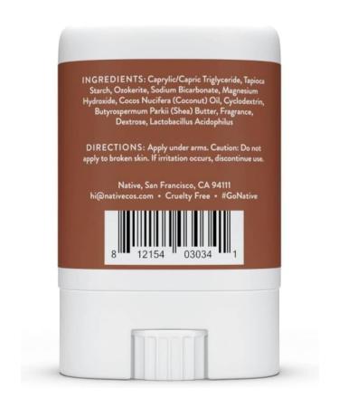 Native Coconut & Vanilla Travel Size Body Wash & Deodorant Set - International Shipping Available - Buy Online on GoSupps.com