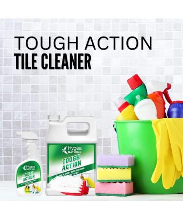 Tough Action Tile & Grout Deep Cleaner - Biodegradable Formula Removes Dirt & Scum Enhances Stone Color No Harsh Chemicals Ready to Use Gallon - International Shipping Available - Buy Online on GoSupps.com