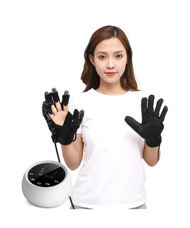 ZZBB Hand Wrist Orthosis Hand Splint Support Hand Function Rehabilitation Robot Gloves for Stroke Patients with Hemiplegia Right Large
