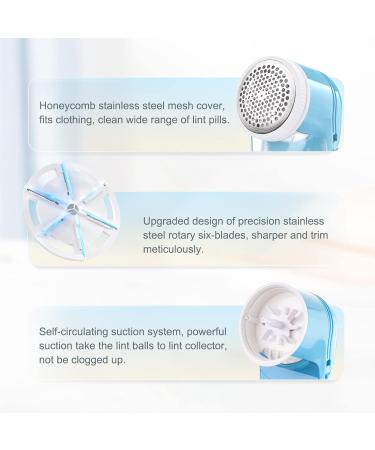 Electric Lint Remover & Fabric Shaver - USB Charging Portable Debobbler for Clothes & Carpet | Best Fuzz Pill Remover - Buy Online on GoSupps.com