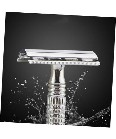Premium Soesfoufu 2-in-1 Portable Cutthroat Razor - Perfect Gift for Men | Classic Manual Shaving Tool - Buy Online on GoSupps.com