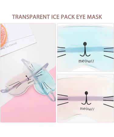 FOMIYES Cooling Eye Mask - 2pcs Gel Sleep Mask for Relaxation | Cold Compress Eye Patches for Sleep & Relaxation - Buy Online on GoSupps.com